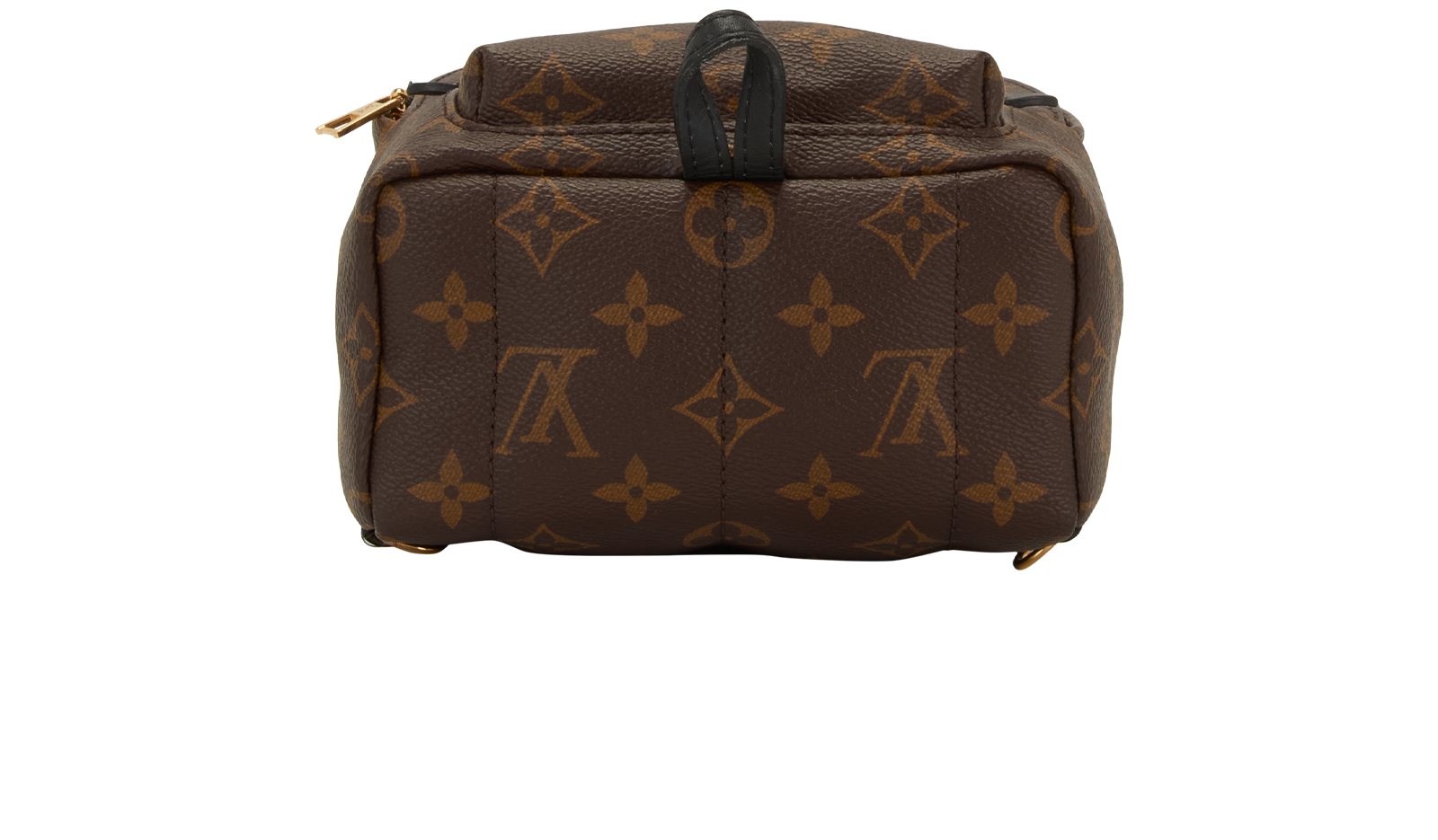 Mini Palm Springs, &pound;995, Handbags, Beige/Brown, Canvas, Top view
